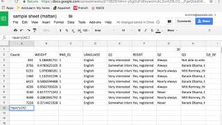 Google Sheets Query Function using GROUPBY