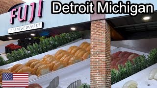 Fuji Japanese Buffet - Detroit Michigan - Vlog