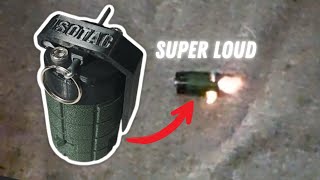 This Airsoft Grenade EXPLODES On Impact... (ThunderStrike Impact Airsoft Grenade)