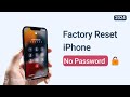 Top 3 | How to Factory Reset iPhone without Password | if You Forgot iPhone Passcode 2024