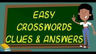 Easy Crossword Clues