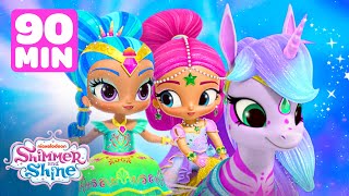 Shimmer and Shine's Most Magical Wishes! ✨w/ Leah | 90 Minute Compilation | Shim