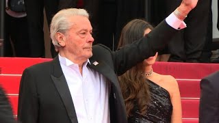 Alain Delon é homenageado em Cannes