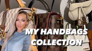 My Luxury Handbags Collection Fendi Chanel Gucci LouisVuitton Jacquemus Saint Laurent Valentino Dior