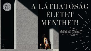 Sárándi József - A láthatóság életet menthet