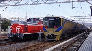 【南海甲種】ＤＤ５１＋泉北12000系　【和歌山市駅編】　入換・発車と汽笛