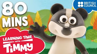 Learn English for Children | Full Episodes Bonus Compilation | Learning Time with Timmy