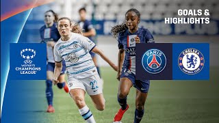 HUGE WIN IN GROUP OF DEATH | PSG vs. Chelsea Highlights (UEFA Women's Champions League (2022-23)