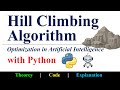 AI Optimization using Hill Climbing Algorithm with Python