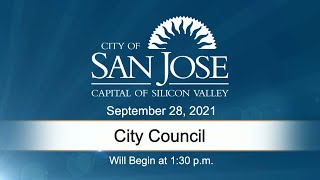 SEP 28, 2021 | City Council Afternoon Session