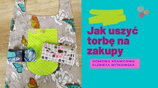 Siatka na zakupu less waste - DIY