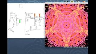 Mandala - Processing and Pure Data