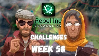 Rebel Inc: W58 Challenges