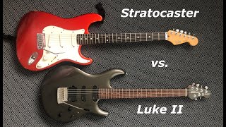 🎸 MusicMan Luke vs. Fender Strat Plus 🎸  (no talking)