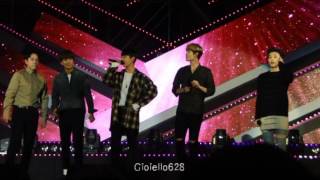 161028 인천웃음콘서트 B.A.P - 무대인사 (전체캠)