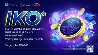 Review Dự án KryptAI và tham gia IDO