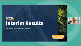 Driver Group - investor presentation (Interim Results) - June 2023