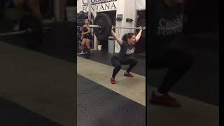 Snatch 95 lbs March 2020