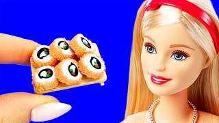 28 DIY BARBIE MINIATURE FOOD ~ REAL HACKS AND CRAFTS FOR DOLL !!!