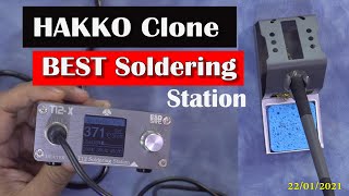 🙊HAKKO Clone: TS12-X Soldering Station for Mobile Repairing || Better then Hakko || 💔