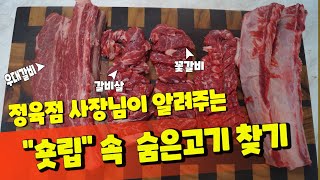 정육점 사장님이 알려주는 숏립속에 맛있는 숨은고기 찾기!