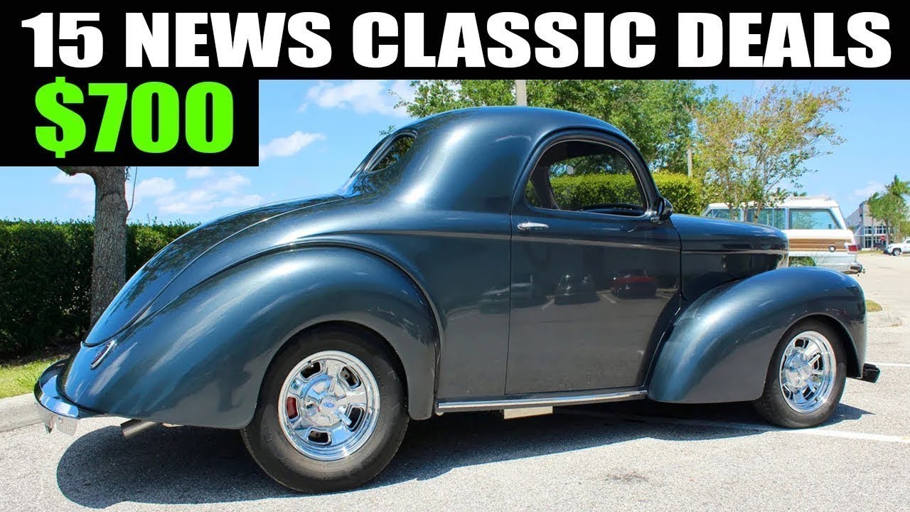 15 Cheap Classic Cars For Sale By Owner Youtube