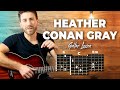 Heather Guitar Tutorial (EASY CHORDS) - Conan Gray Guitar Lesson