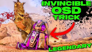 INVINCIBLE Legendary OSD Trick in Ark Survival Ascended!!! How To Get To Infinite Waves On Any OSD!!