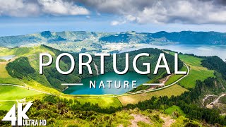 FLYING OVER PORTUGAL (4K UHD) - Relaxing Music Along With Beautiful Nature Videos - 4K Video UltraHD