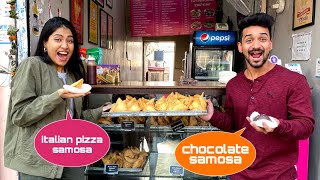 Trying different types of Samosa's | Suraj Pal Singh | Yashi Tank