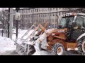 MBTA Crews & Equipment clearing snow