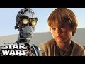 Anakin Skywalker Did NOT Originally Build C-3PO