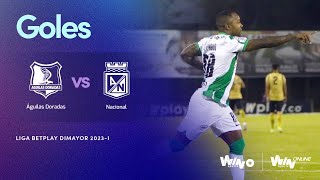 Águilas Doradas vs. Nacional (goles) | Liga BetPlay Dimayor 2023-I | Cuadrangulares - Fecha 4