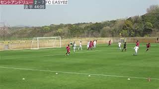 第57回関西サッカーリーグDivision2 第1節｜セントアンドリュー　vs　FC EASY02