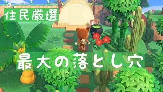 【あつ森】時間操作なしでする住民厳選🐻最大の難所に直面!!回避できるの?!【あつ森　住民厳選】