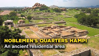 Noblemen’s quarters Hampi An ancient residential area