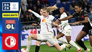 HIGHLIGHTS | Olympique Lyonnais vs. Slavia Prague (UEFA Women's Champions League 2023-24 Matchday 6)