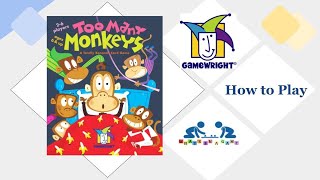 Best Family Games for Kids | Too Many Monkeys by Gamewright | How to Play