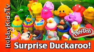 PLAY-DOH Duck Eggs Q-Z + Disney Planes! HobbyKidsTV
