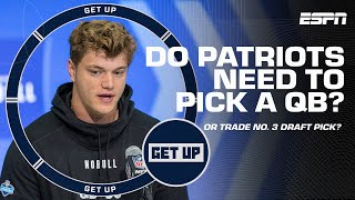 Would Patriots TRADING No. 3 draft pick be a GOOD MOVE? + Commanders QB THOUGHTS