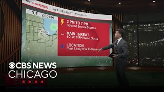 Chicago Weather: Mostly cloudy overnight, with some scattered showers