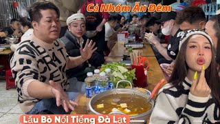 Thu Phương Và Nồi Lẩu Bò Nổi Tiếng Đà Lạt,Cay Nồng Trong Thời Tiết Lạnh