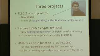 Prof. Thomas Ristenpart | Practice-Driven Cryptographic Theory
