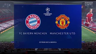 FIFA 22 Бавария-Мюнхен Манчестер Юнайтед Финал Лиги Чемпионов УЕФА