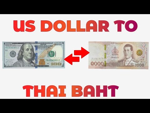 US Dollar To Thai Baht Exchange Rate Today | USD To THB | Dollar To ...