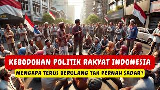 KEBODOHAN POLITIK RAKYAT INDONESIA, MENGAPA TERUS BERULANG TAK PERNAH SADAR?