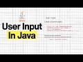 Getting User Input in Java (Beginner’s Guide)