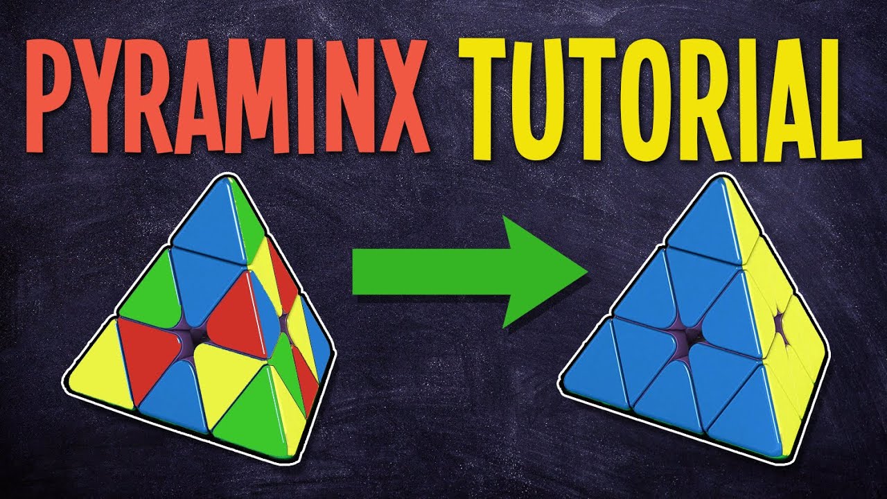 How To Solve A Pyraminx Easy Beginner Tutorial Youtube