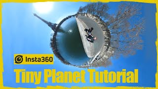 Insta360 Tutorial // How to create a TINY PLANET