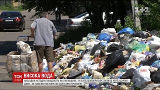 Нестерпний сморід та засмічені ріки: Львів оговтується від потужної зливи